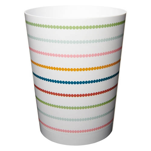 Kid Friendly Waste Bins for Bathroom - Stripes