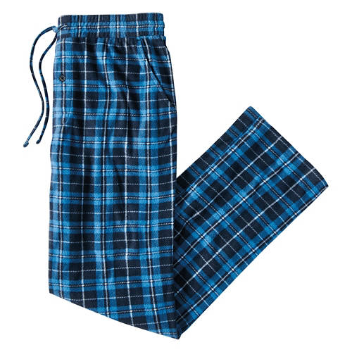 Men's Pajama Pants - Blue/Black, L