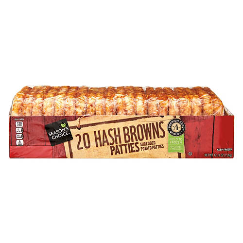 Hash  Brown Patties, 20 count