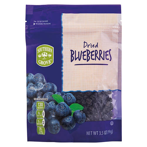 Dried  Blueberries, 3.5 oz