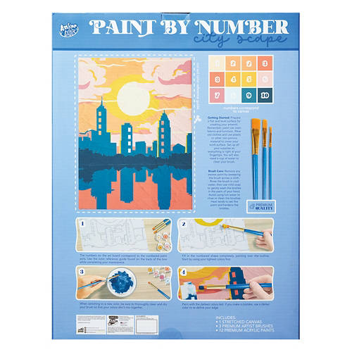 Paint By Number - City Scape