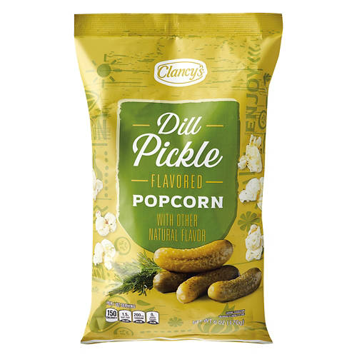 Dill Pickle Flavored Popcorn, 6 oz Product Image Front shot 01