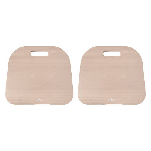 2 Pack Foam Seat Cushion, Beige