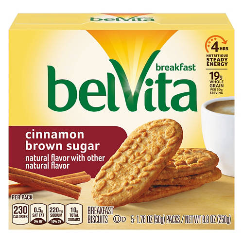 Cinnamon  Brown Sugar Breakfast Biscuits, 5 count