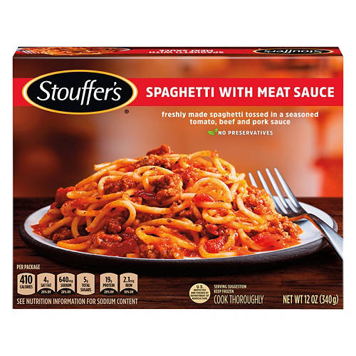 Spaghetti with Meat Sauce, 12 oz