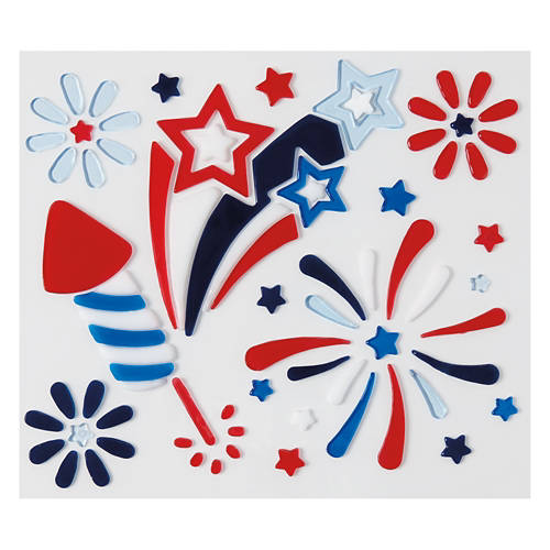 Americana Gel Clings, Fireworks