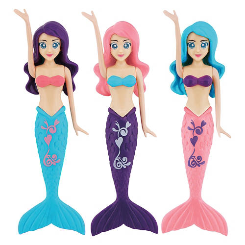 Magical Mermaids Water Toys, 3 count Product Image Front shot 01