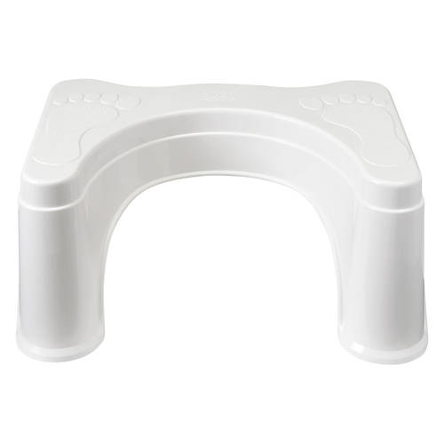 Squatting Stool, White