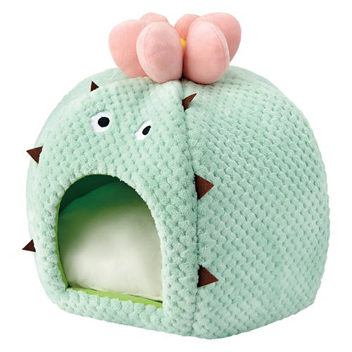 Cactus Shaped Cozy Anti-Slip Pet Bed