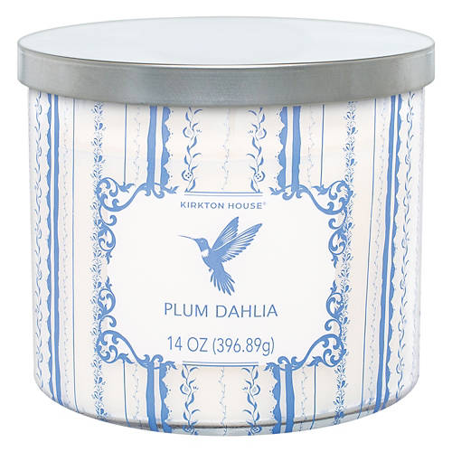 3 Wick Candle - Plum Dahlia, 14 oz