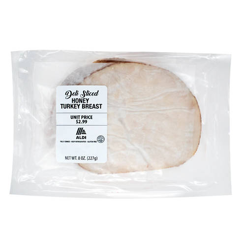 Deli  Sliced Honey Turkey Breast, 8 oz