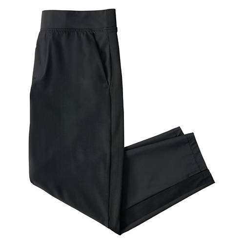 Ladies Woven Pull On Pants - Black, M