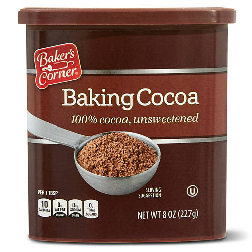 Unsweetened Baking Cocoa Powder, 8 oz