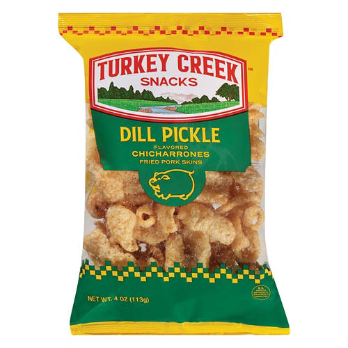 Dill Pickle Pork Rinds, 4 oz