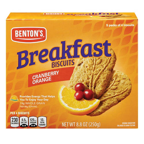 Orange  Cranberry Breakfast Biscuit, 8.8 oz