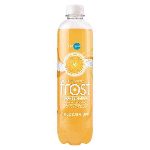Orange Mango Sparkling Flavored Frost Water, 17 fl oz