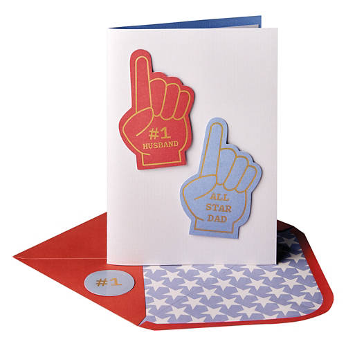 Father's Day Greeting Card - Number 1