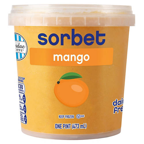 Mango Sorbet,  16 fl oz Product Image Front shot 01