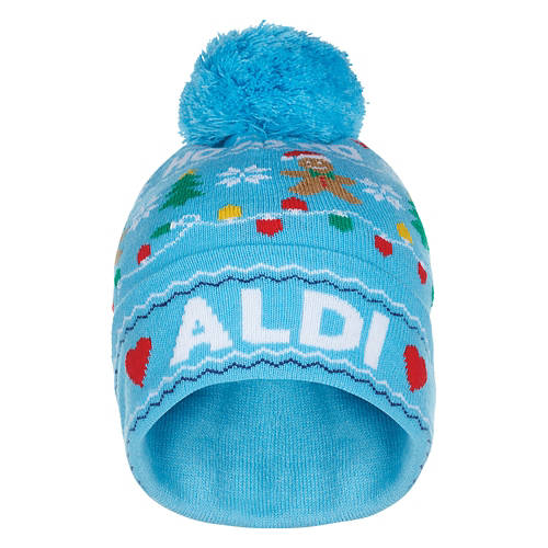 ALDI Gear Holiday Winter Beanie - Blue