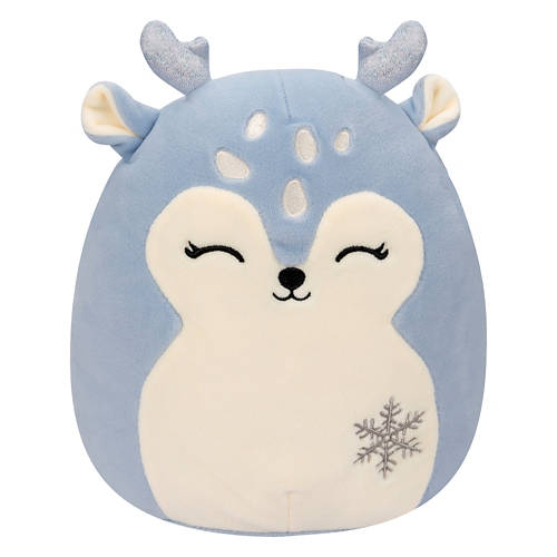 Purple Fawn with Snowflake Plush Toy