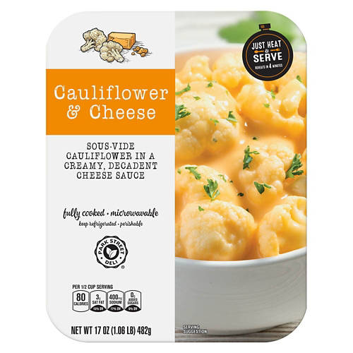 Cauliflower & Cheese Side, 17 oz Product Image Front shot 01