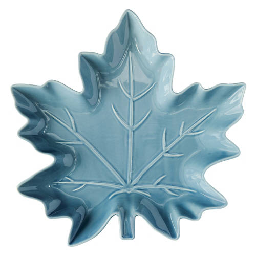 Blue Leaf Platter