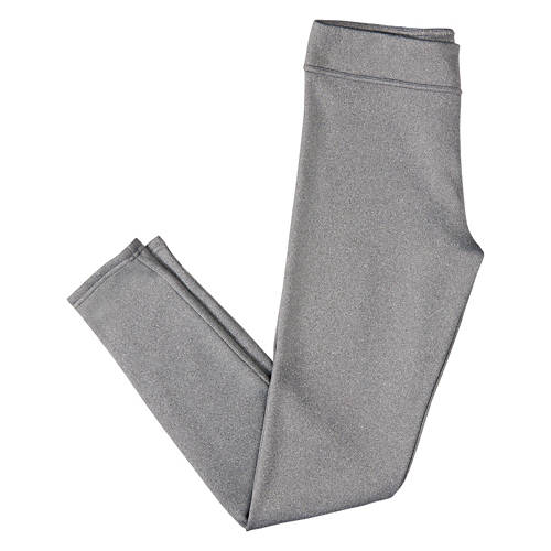 Ladies Fleece Lined Leggings - Gray, L