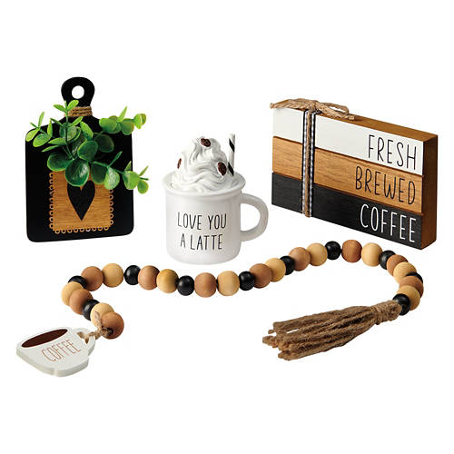 Coffee Bar Tray Object - Coffee Lover Collection