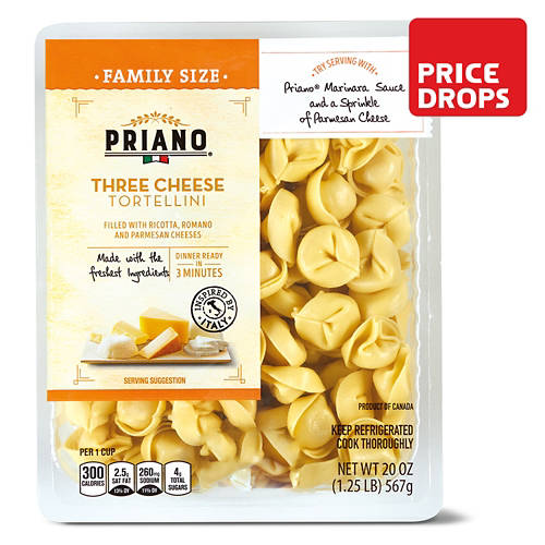 Three Cheese Tortelloni, 20 oz