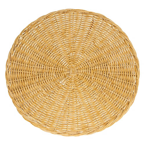 2 Pack Round Woven Charger