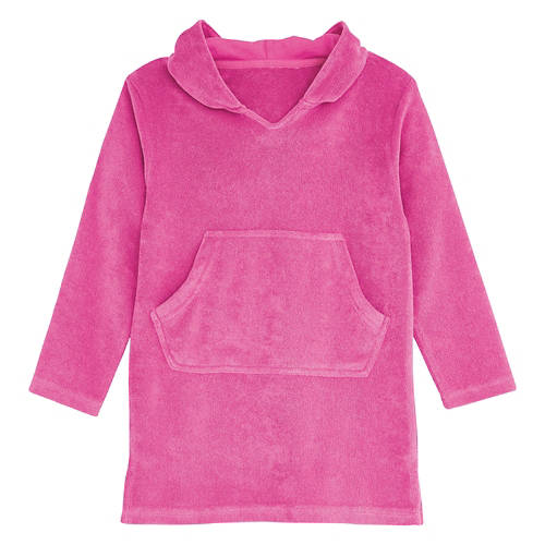 Girls Swim Coverup -  Pink, M Product Image Front shot 01