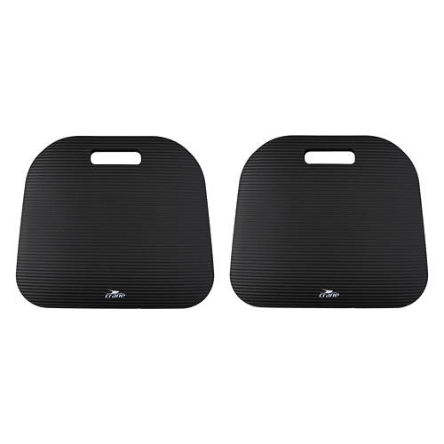 2 Pack Foam Seat Cushion, Black Product Image Front shot 01