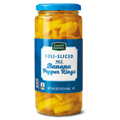 Mild  Banana Pepper Rings, 16 fl oz