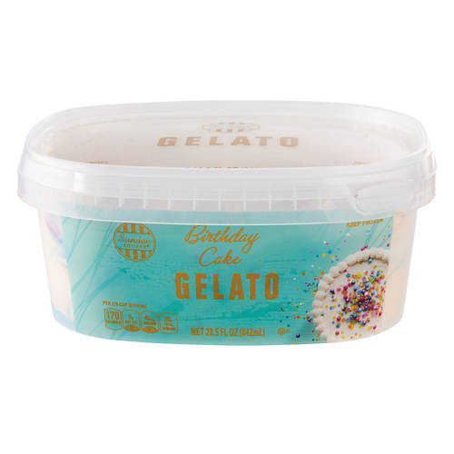 Birthday  Cake Gelato, 28.5 Fl oz Product Image Front shot 01