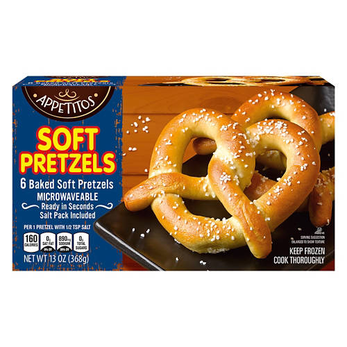 Original  Soft Pretzels, 6 count Product Image Front shot 01