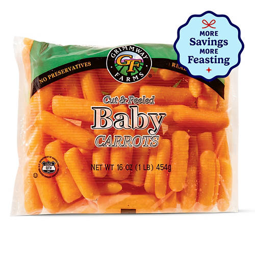 Baby  Peeled Carrots, 16 oz