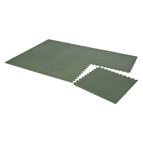 Interlocking Camping Foam Floor Mats, Green