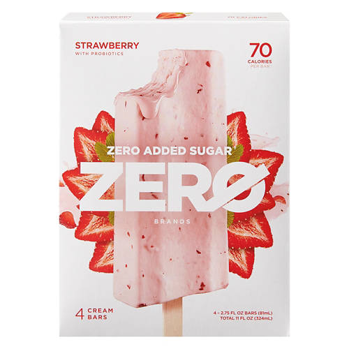 Sugar Free Strawberry Cream Bars, 4 count Product Image Front shot 01