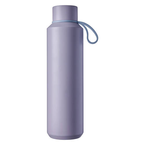 Stainless Steel Water Bottle with TPR Handle, Purple