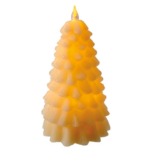 LED Novelty Holiday Candle - Ivory