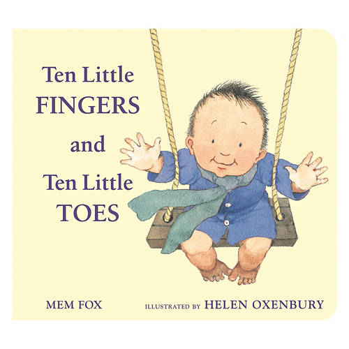 Kid's Fall Board Book Ten Little Fingers, Ten Little Toes