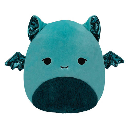 8" Squish Mallow Plush Toy - Teal Bat