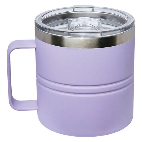 Stainless Steel Mug, Purple