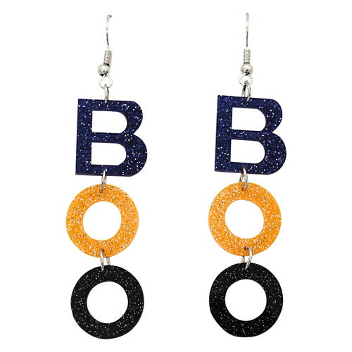 Halloween Earrings - Boo