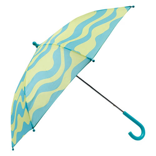 Children's Spring Umbrella - Yellow Drip Product Image Front shot 01