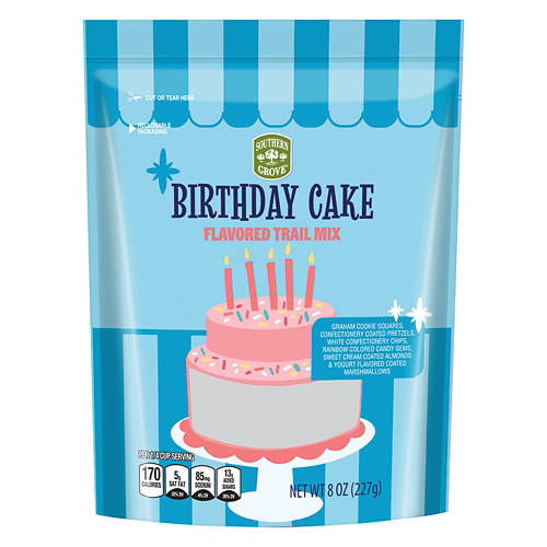 Birthday Cake Flavored Trail Mix, 8 oz Product Image Front shot 01
