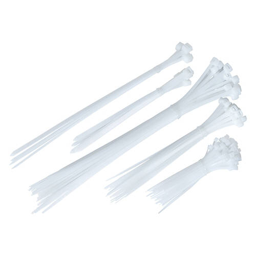 180 Pieces Cable Ties, White