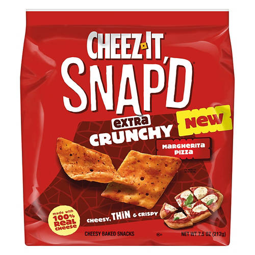 Snapd Margherita Crunchy Pizza, 7.5 oz Product Image Front shot 01