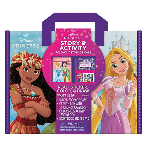 Kids Fold Out Activity Set - Disney Princess