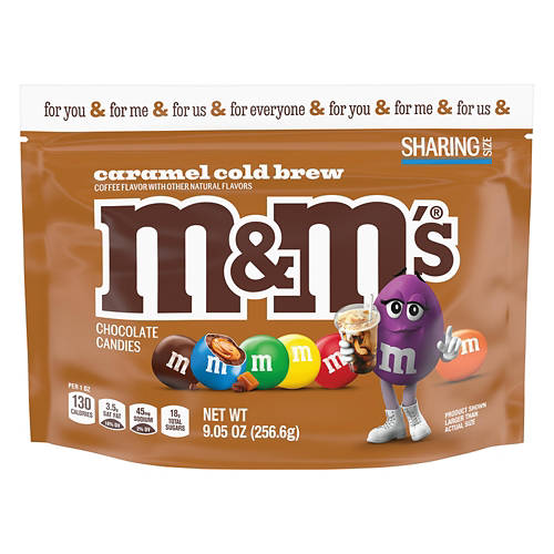 Caramel Cold Brew Chocolate Candies, 9.05 oz Product Image Front shot 01